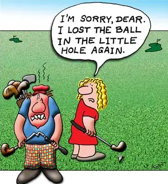 golf puns