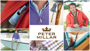 How to Style Your Outfits with Peter Millar Luxury Apparel Expert Tips Roselle Reviews's fashion with a red jacket, boat, plaid shirt, and zipper. Elevate your style with the luxury apparel of Peter Millar, highlighted by its iconic logo—a perfect way to style your outfits with sophistication.